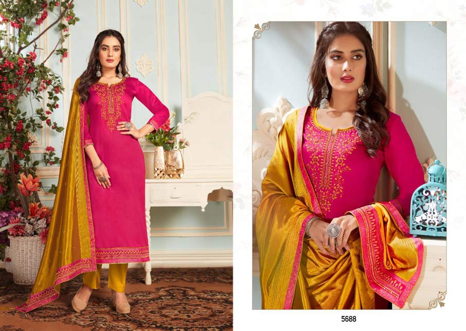 Silk Shine Vol-4 Jam Cotton Salwar Suits Garment Silk Shine Vol-4 Jam Cotton Salwar Suits Garment